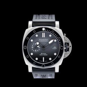 Panerai 44mm Submersible QuarantaQuattro Grigio Roccia SS Gray Dial PAM01288